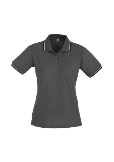 Picture of Biz Collection Ladies Cambridge Polo Shirt 50% Cotton 50% BizCool Polyester Pique Knit